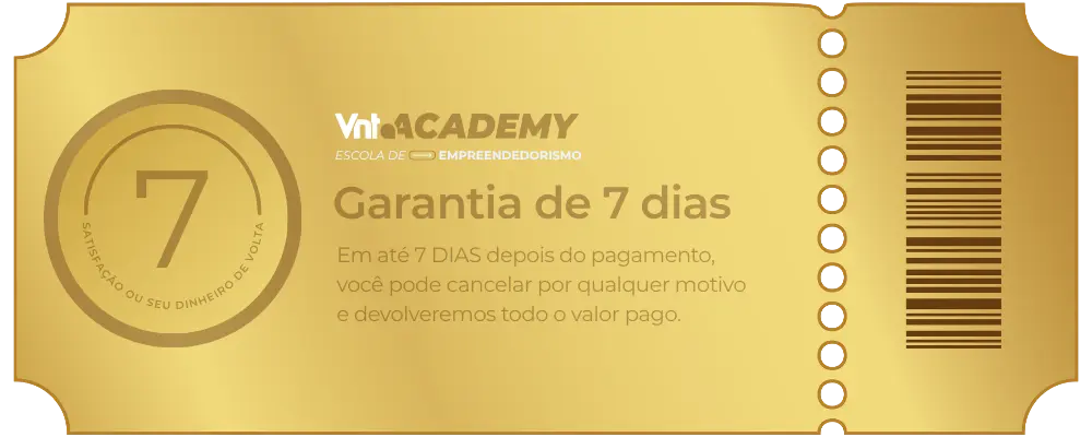 7 dias de garantia